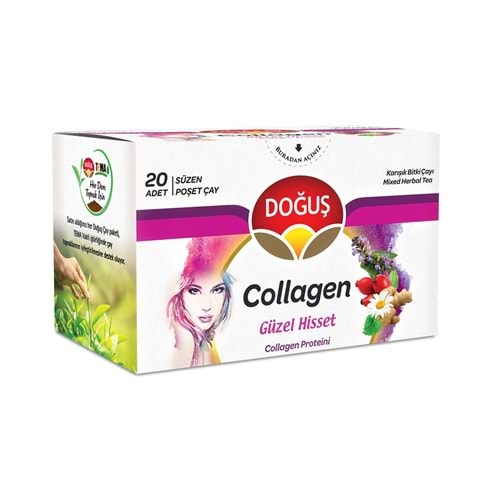 DOĞUŞ COLLAGEN BİTKİ ÇAYI 20 ADET SÜZEN ÇAYI