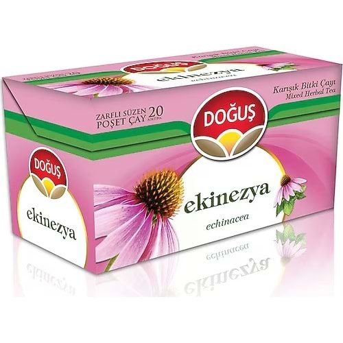DOĞUŞ EKİNEZYA BİTKİ ÇAYI 20 ADET SÜZEN POŞET ÇAY