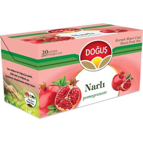 DOĞUŞ NARLI 20 ADET SÜZME POŞET ÇAY