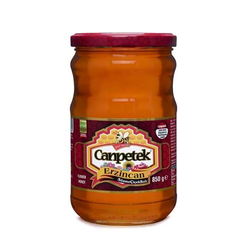 CANPETEK SÜZME ÇİÇEK BALI CAM KAVANOZ 850G