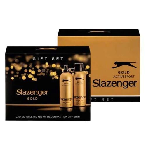 Slazenger Activesport Gold Erkek Parfüm Edt 125 Ml + Deodorant 150 Ml