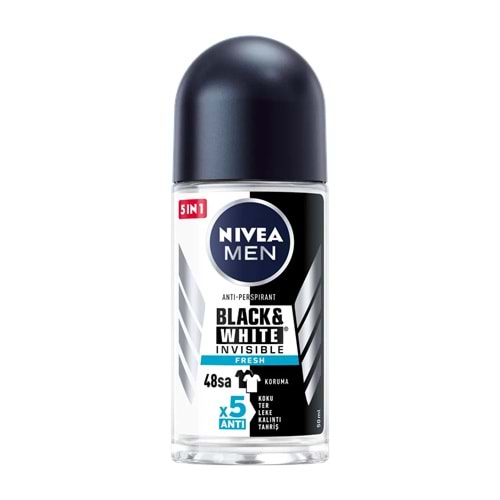 NIVEA MEN BLACK&WHITE ROOL-ON 50ML