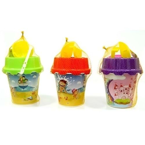 ÇINAR TOYS 49205 YUVARLAK KOVA KUM KÜÇÜK