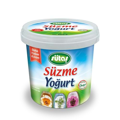SÜTAŞ SÜZME YOĞURT 900G