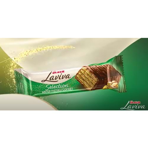 ÜLKER LAVİVA SELECTİON ANTEP FISTIKLI GOFRET 45G