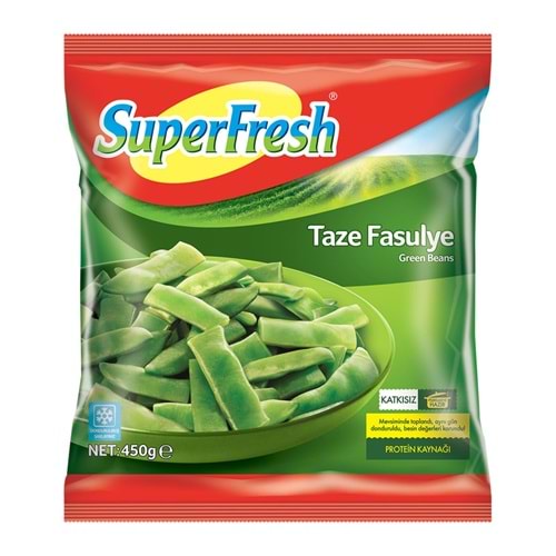 SUPERFRESH TAZE FASULYE 450G
