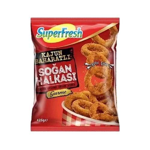 SUPERFRESH KAJUN BAHARATLI SOĞAN HALKASI 425G