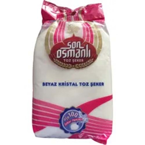 SON OSMANLI BEYAZ KRİSTAL TOZ ŞEKER 3000G