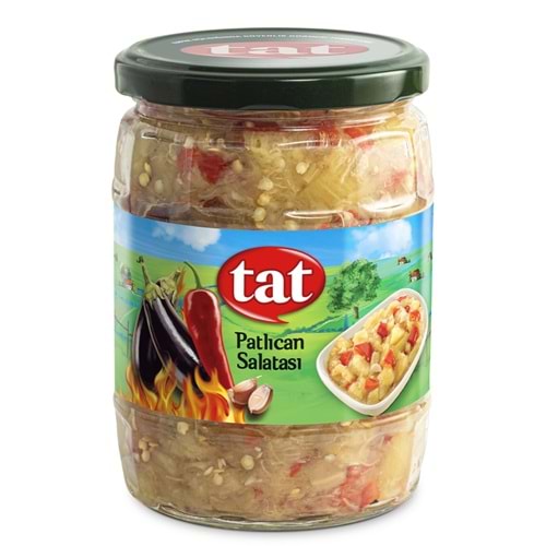 TAT KÖZLENMİŞ PATLICAN SALATASI 520G