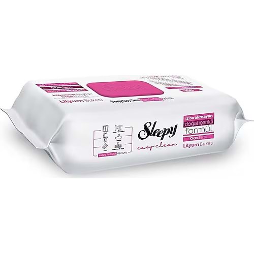 SLEEPY YÜZEY TEMİZLİK HAVLUSU 100 ADET LİLYUM BUKETİ