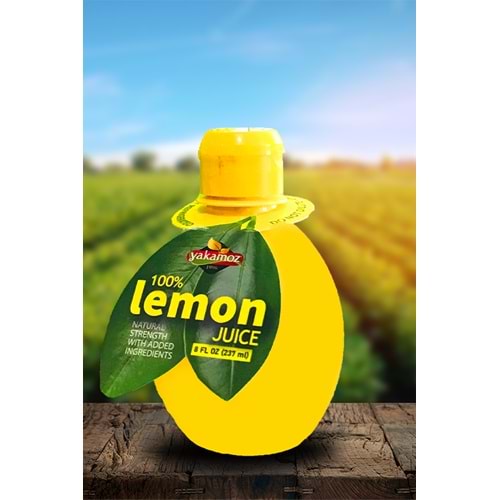 YAKAMOZ %100 LİMON SUYU 237ML