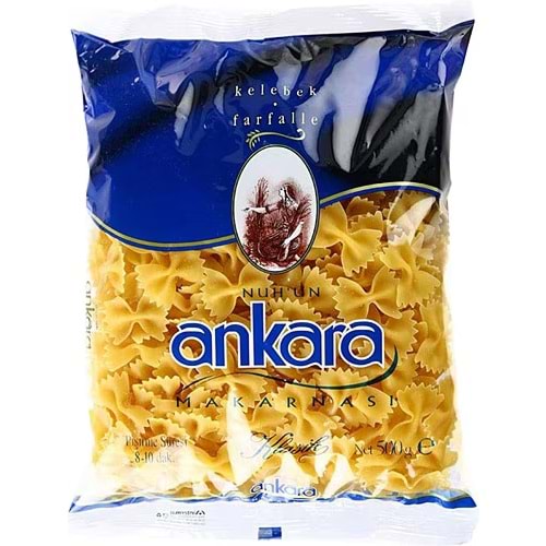 ANKARA NUH UN KLASİK KELEBEK MAKARNA 500G
