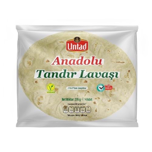 UNTAD ANADOLU TANDIR LAVAŞI 276G 4 ADET