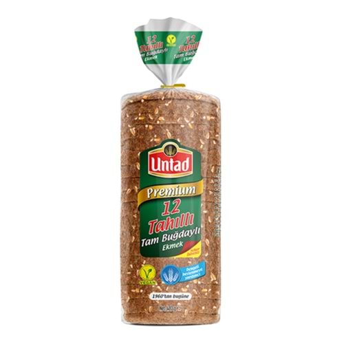 UNTAD PREMİUM 12 TAHILLI TAM BUĞDAYLI EKMEK 480G