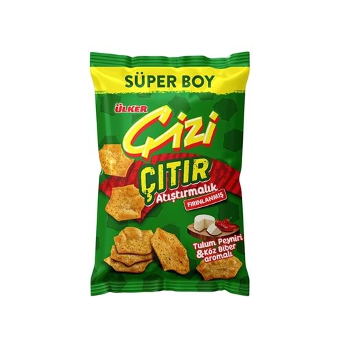 ÜLKER ÇİZİ TULUM PEYNİR & KÖZ BİBER 120G