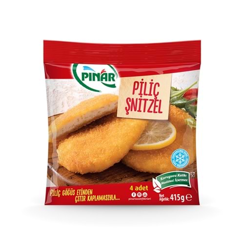 PINAR PİLİÇ ŞNİTZEL 4 ADET 415G