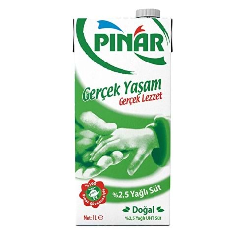 PINAR %2,5 YAĞLI SÜT 1 LT