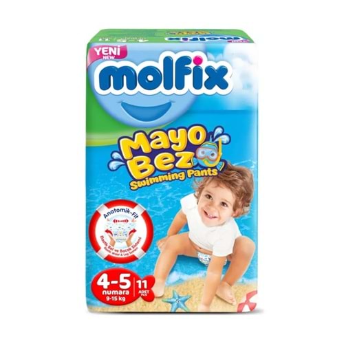 MOLFİX MAYO BEZ 4-5 NUMARA 9-15 KG 11 ADET