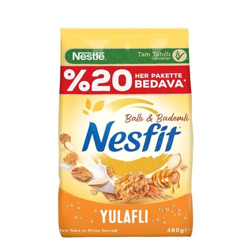 NESLE NESFİT BALLI & BADEMLİ YULAFLI 480G