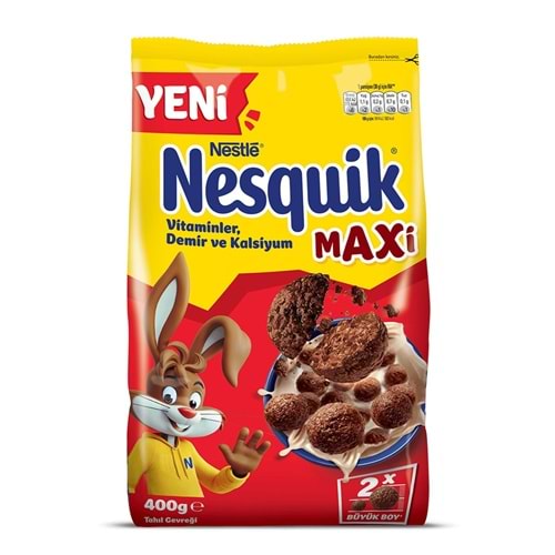 NESTLE NESQUİK MAXİ TAHIL GEVREĞİ 400G