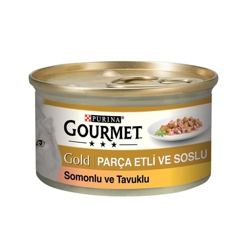 PURINA GOURMET GOLD YAŞ KEDİ MAMASI KONSERVE 85G