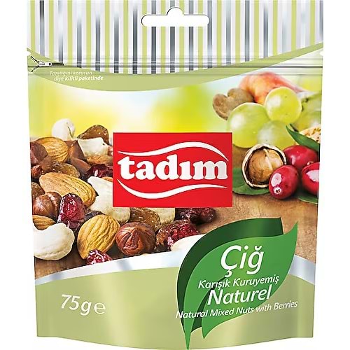 TADIM ÇİĞ KARIŞIK NATUREL 75G
