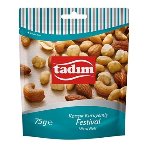 TADIM KARIŞIK KURUYEMİŞ FESTİVAL 75G
