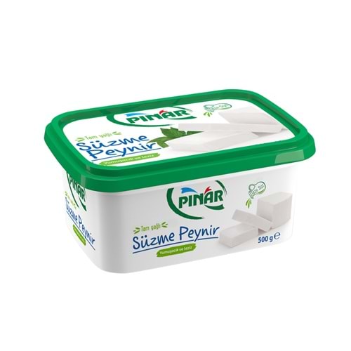 PINAR SÜZME TAM YAĞLI TAZE BEYAZ PEYNİR 500G