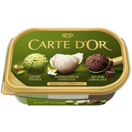 ALGİDA CARTEDOR ANTEP FISTIĞI - M. VANİLYASI - BİTTER Ç. 850ML
