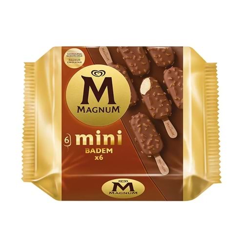 ALGİDA MAGNUM MİNİ BADEM X6 330ML