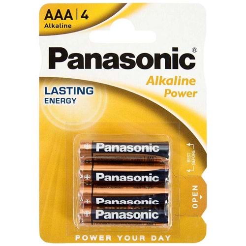 PANASONİC ALKALİNLİ İNCE PİL 4 ADET