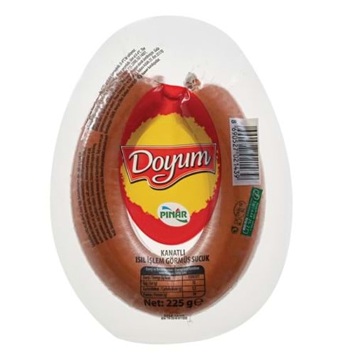 PINAR DOYUM HİNDİ ISIL İŞLEM GÖRMÜŞ SUCUK 225G