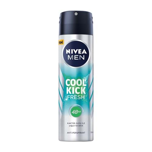 NİVEA COOL KİCK FRESH ERKEK DEODORANT 150 ML SPREY
