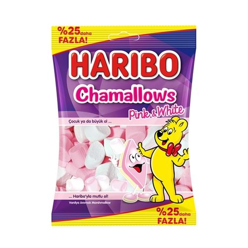 HARİBO CHAMALLOWS VANİLYA AROMALI MARSHMALLOW 88G
