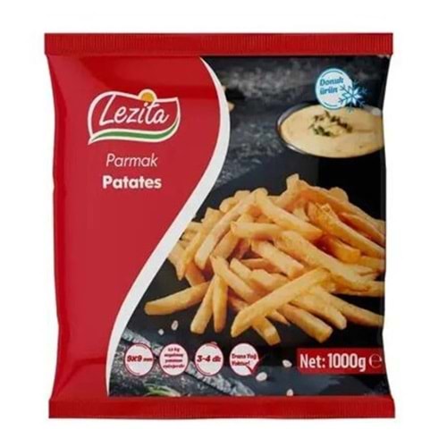 LEZİTA DONDURULMUŞ PARMAK PATATES 1000G