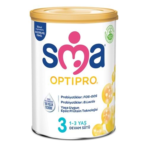 SMA OPTIPRO DEVAM SÜTÜ 3 (1-3 YAŞ) 800G