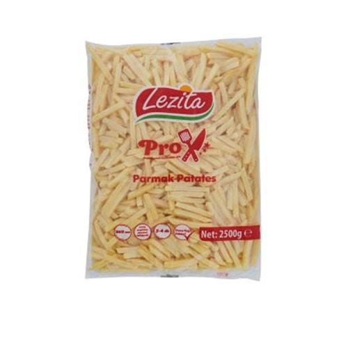 LEZİTA PRO DONDURULMUŞ PARMAK PATATES 2500G