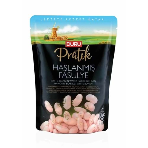 DURU PRATİK HAŞLANMIŞ FASULYE 400G