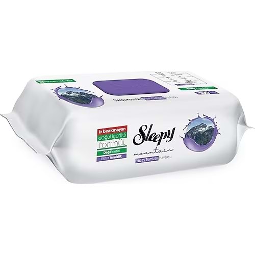 SLEEPY YÜZEY TEMİZLİK HAVLUSU DAĞ ESİNTİSİ 100 ADET