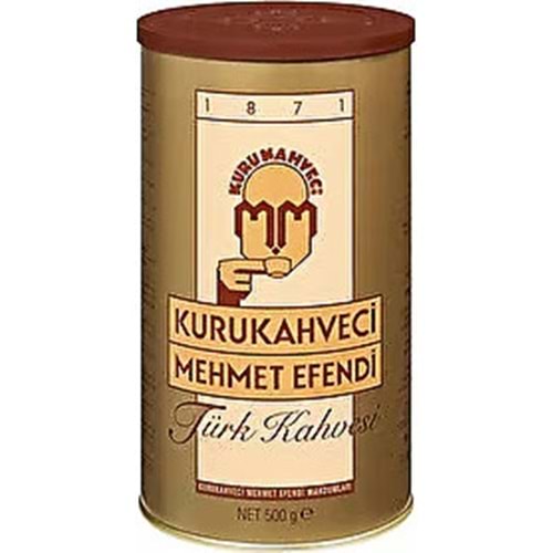 MEHMET EFENDİ TÜRK KAHVESİ 500G TENEKE KUTU