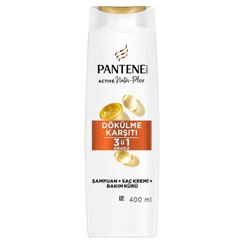 PANTENE DÖKÜLME KARŞITI 3Ü1 ARADA 400ML ŞAMPUAN