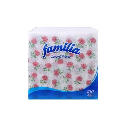 FAMİLİA DESENLİ PEÇETE 100 ADET