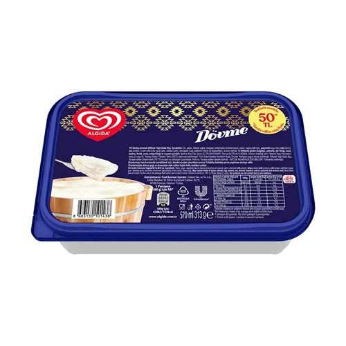 ALGİGA DÖVME 570ML 313G DONDURMA