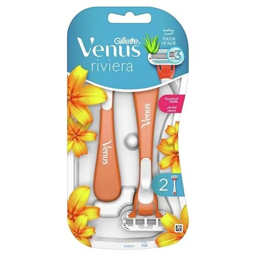 GİLLETTE VENUS RİVİERA 3 BIÇAKLI 2 ADET