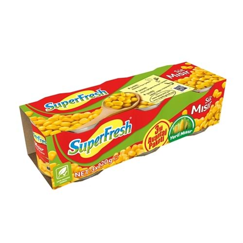 SUPERFRESH SÜT MISIR 3LÜ AVANTAJ PAKET
