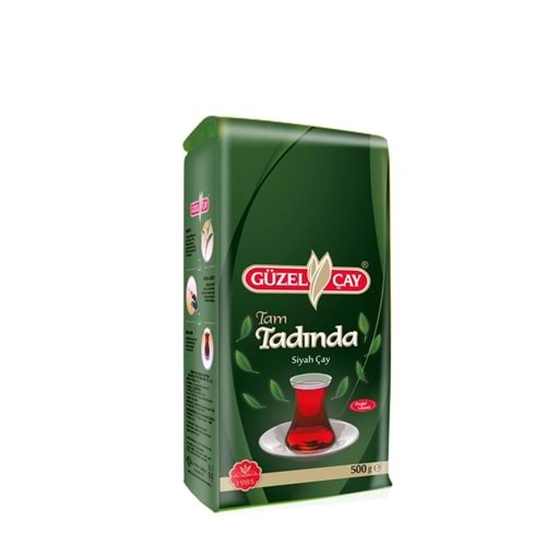 GÜZELÇAY TAM TADINDA SİYAH ÇAY 500G