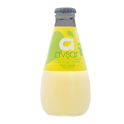 AVŞAR LİMON AROMALI GAZLI İÇECEK 200ML