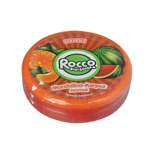 ROCCO SIKI ŞEKER MANDALİNA-KARPUZ AROMALI 12G