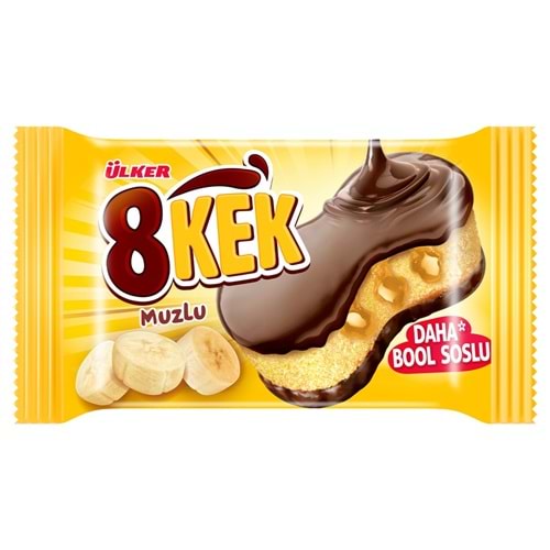 ÜLKER 8 KEK MUZLU 55G