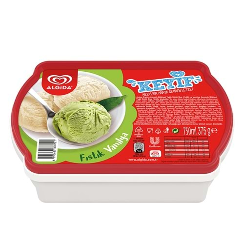 ALGİDA KEYİF FISTIK ANTEP 750 ML